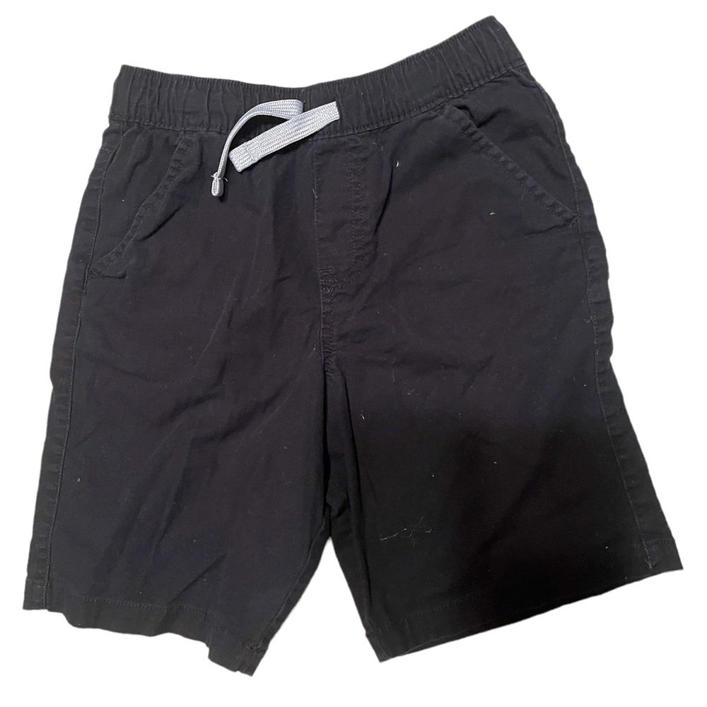 Boy black shorts size 8